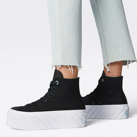 Converse Chuck All Star Lift 2X Platform Sneakers - Picture 2 of 10